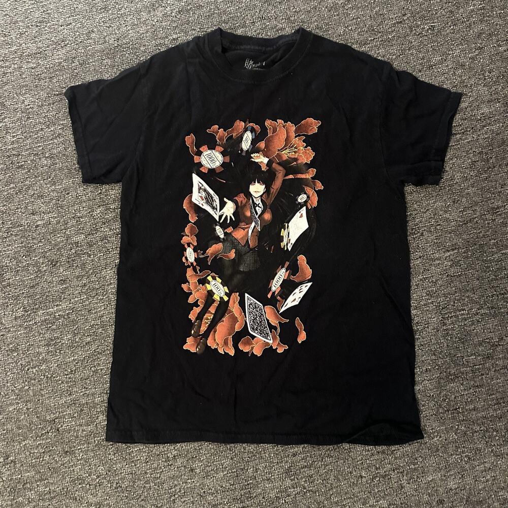 Kakegurui Jabami Yumeko Anime Manga Square Enix Bet Official Merch T-Shirt Small